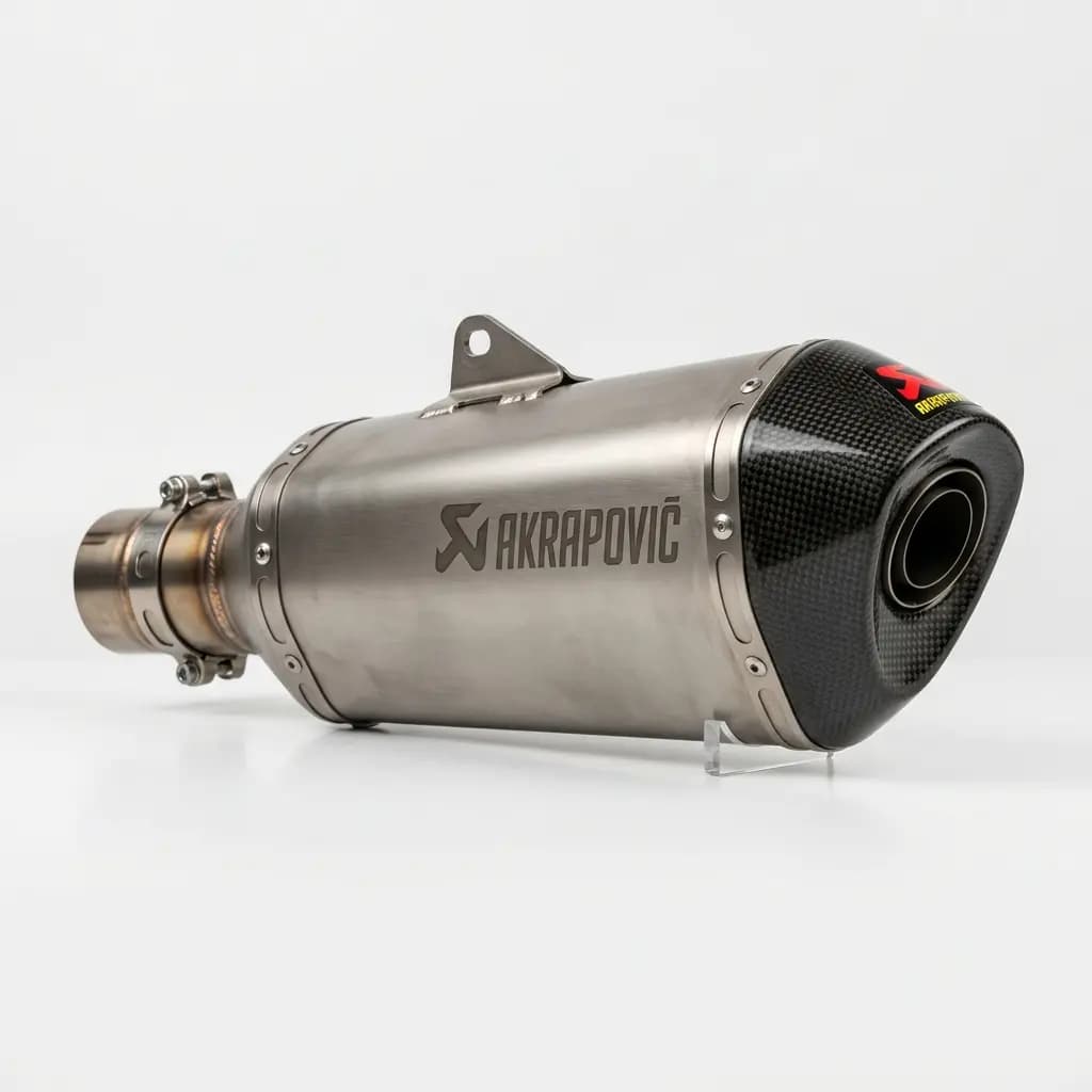 Akrapovic Carbon Slip-On Exhaust for Hunter 350